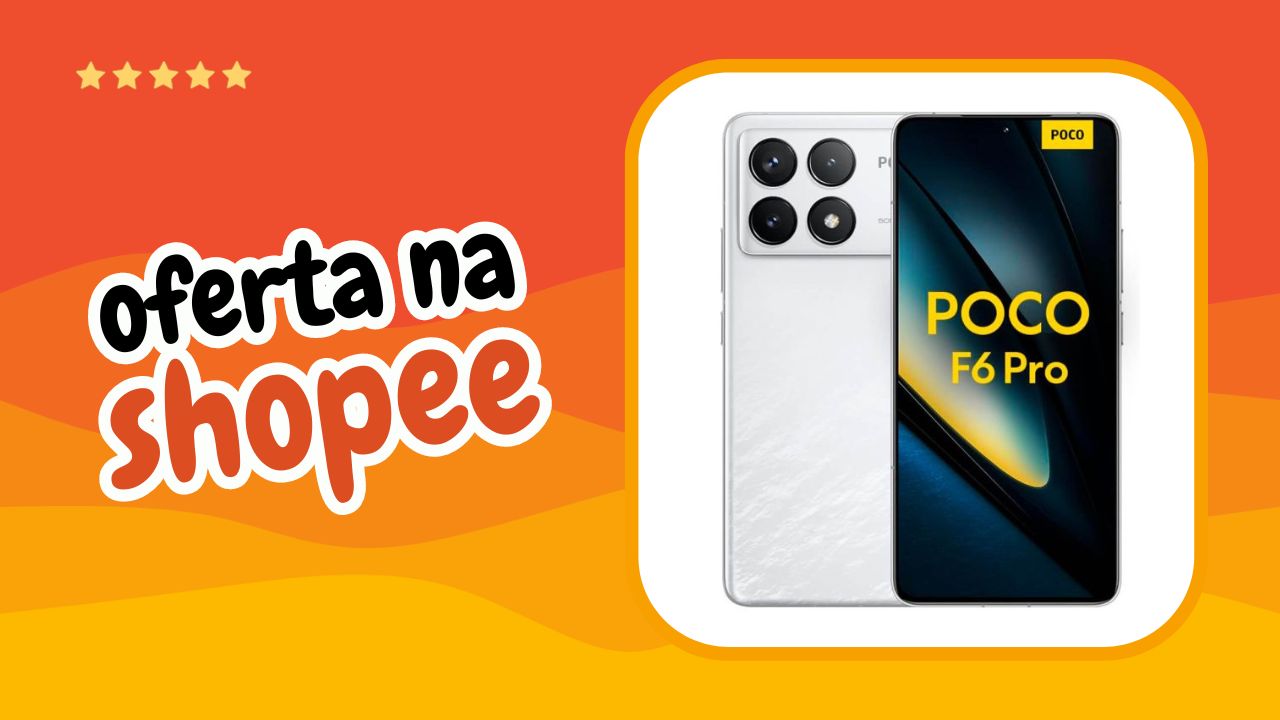 POCO F6 Pro em Oferta na Shopee