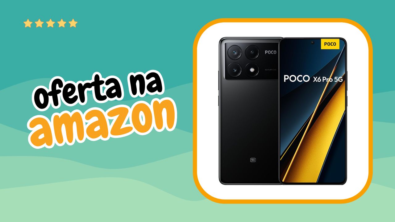 POCO X6 Pro 5G em Oferta na Amazon