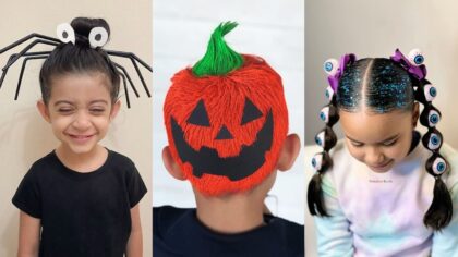 Penteado Cabelo Maluco Halloween