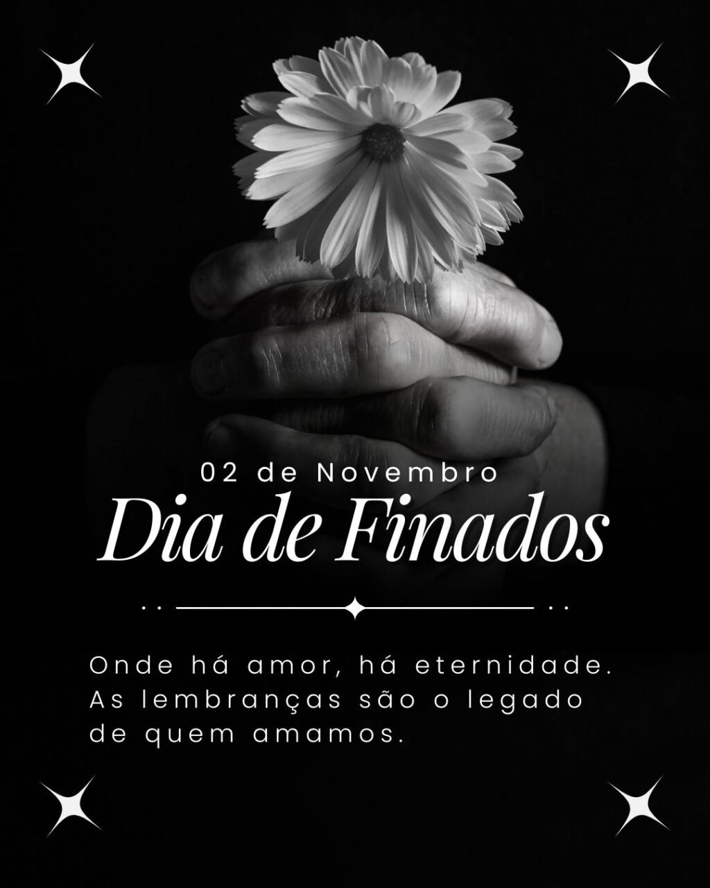 Post Instagram Dia de Finados