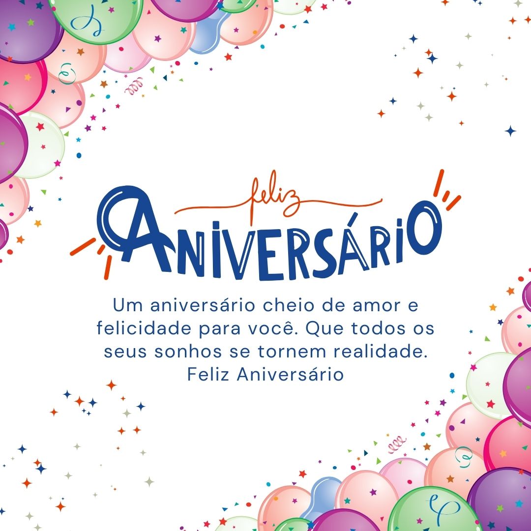 Post feliz aniversário para WhatsApp