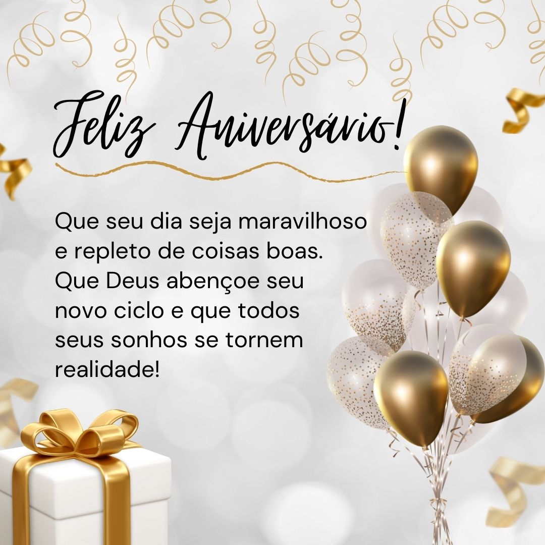 Post feliz aniversário para WhatsApp