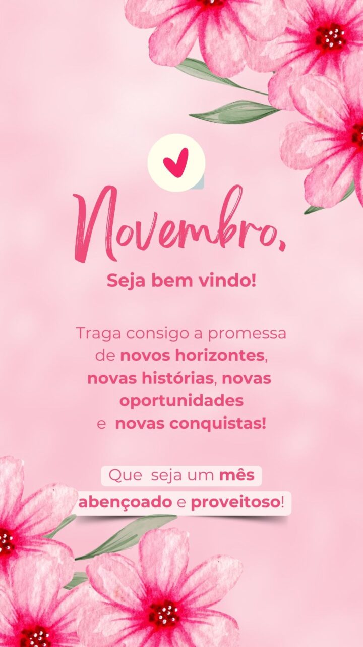 Story Bem-Vindo Novembro