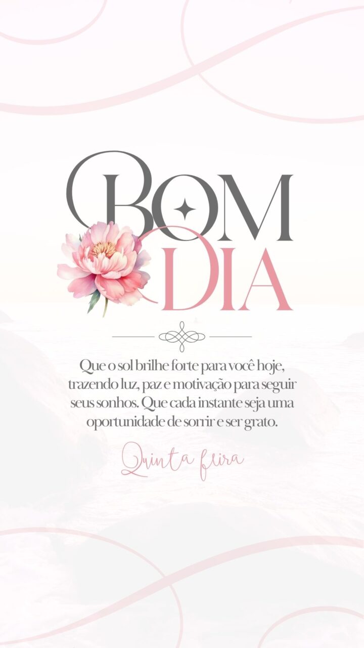 Story Bom Dia Quinta-Feira