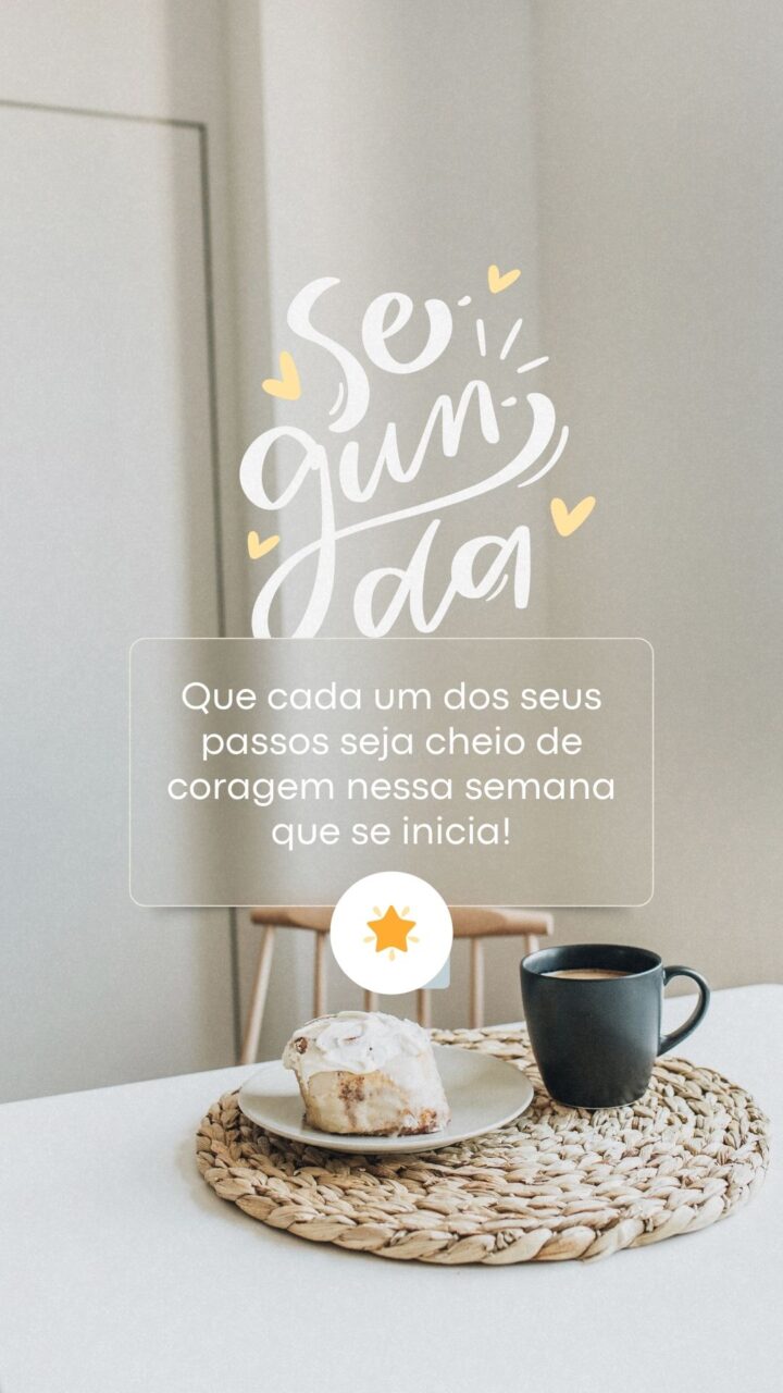 Story Bom Dia Segunda-Feira