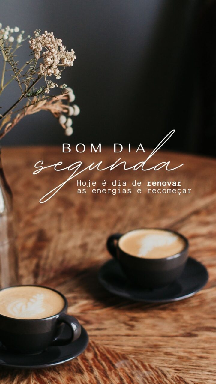 Story Bom Dia Segunda-Feira