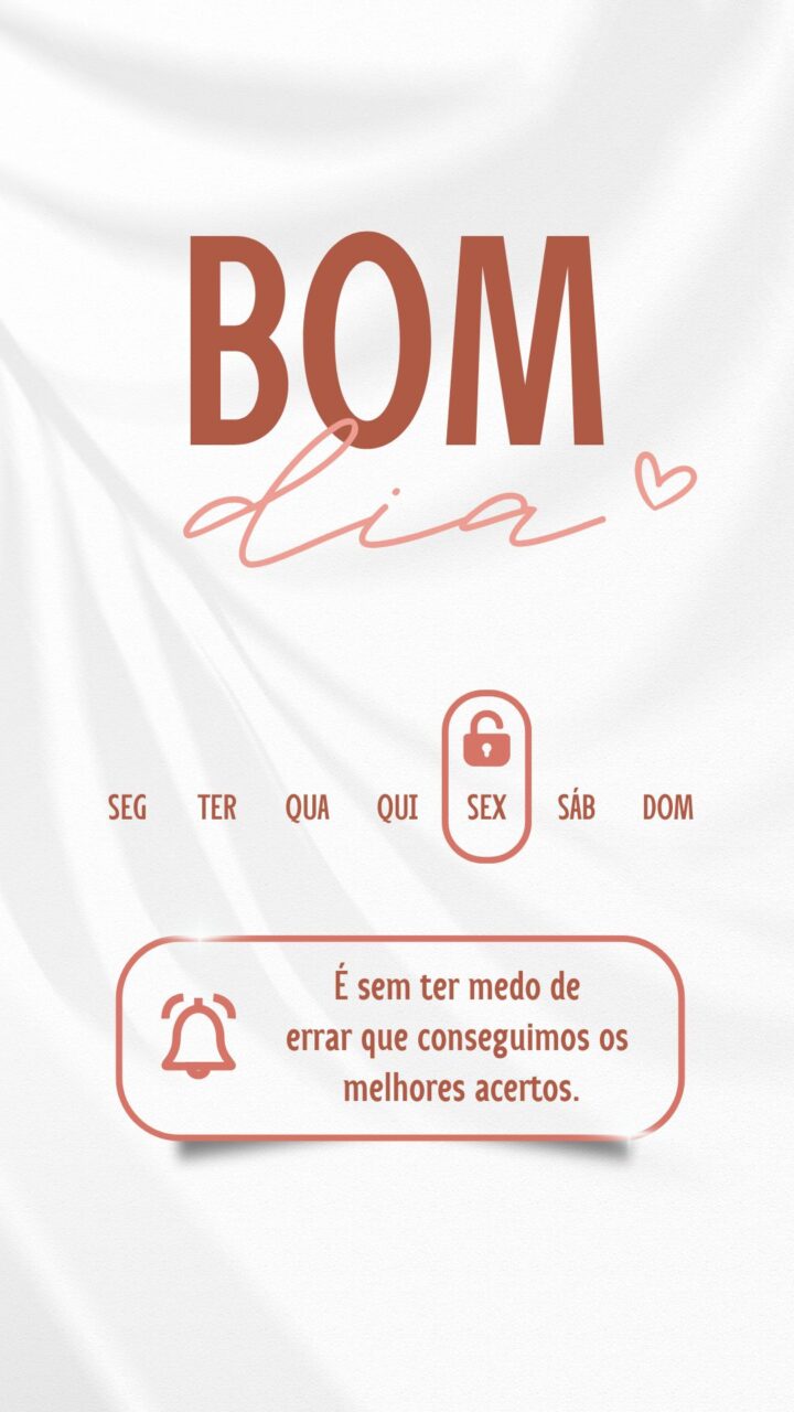 Story Bom Dia Sexta-Feira