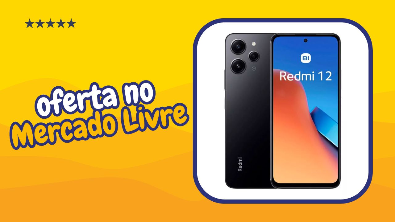 Xiaomi Redmi 12 em Oferta no Mercado Livre