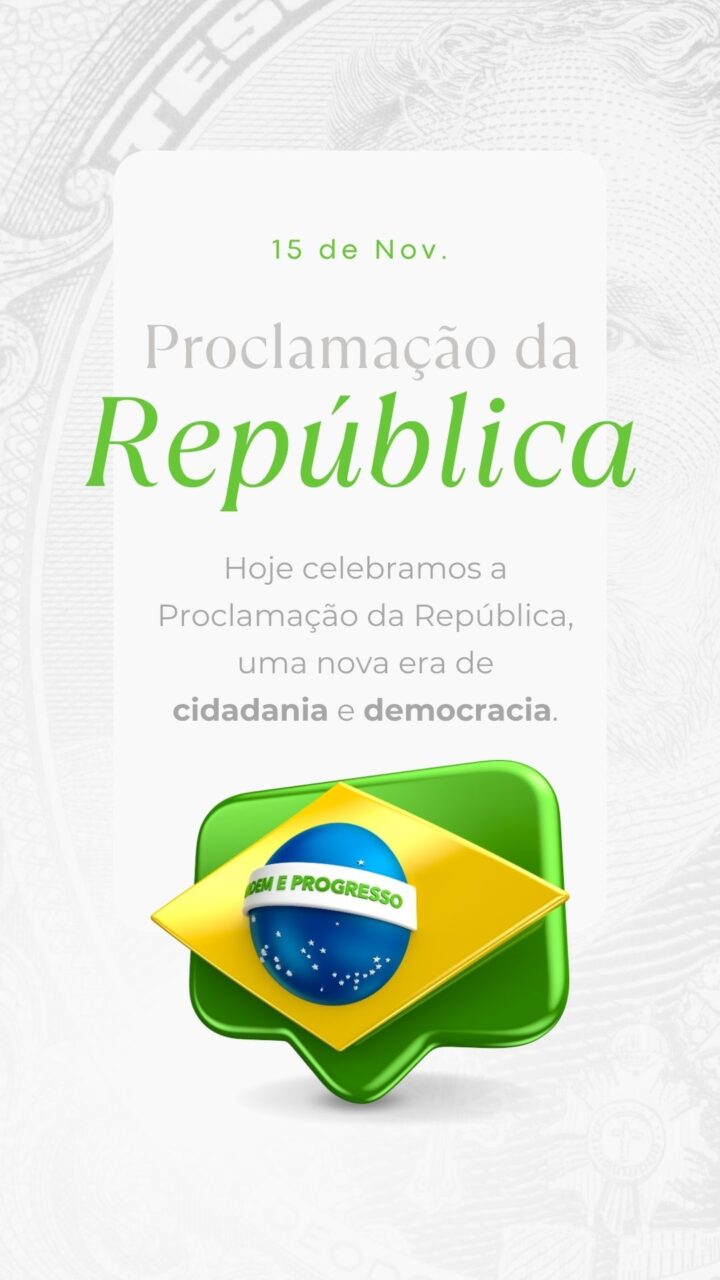 Feriado 15 de novembro Proclamação da República