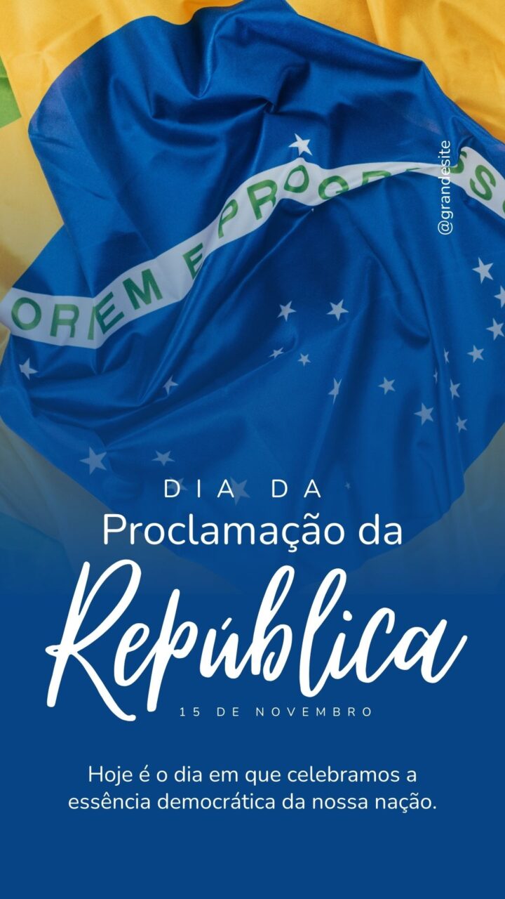 Feriado 15 de novembro Proclamação da República