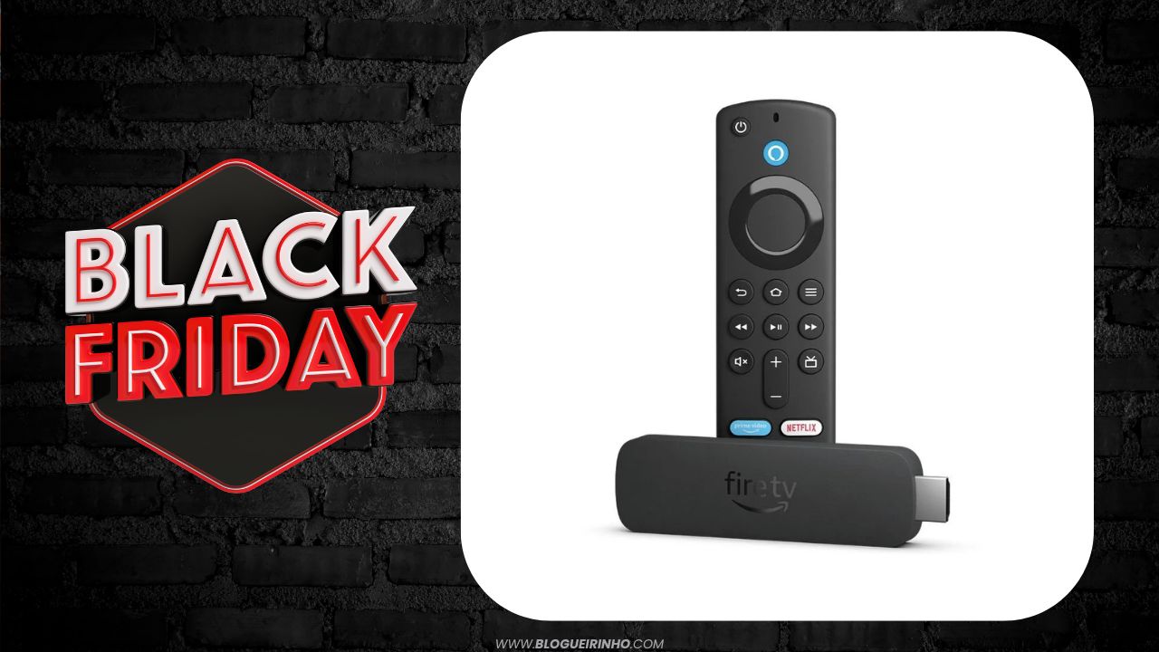 Oferta Black Friday Fire TV Stick 4K com Alexa