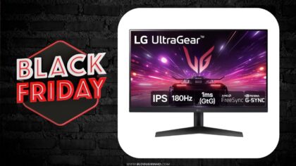 Oferta Black Friday Monitor Gamer LG UltraGear 24” IPS, 180Hz, 1ms, Preto