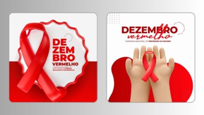 12 ideias de Posts Dezembro Vermelho - Campanha Nacional de Prevenção ao HIV/Aids