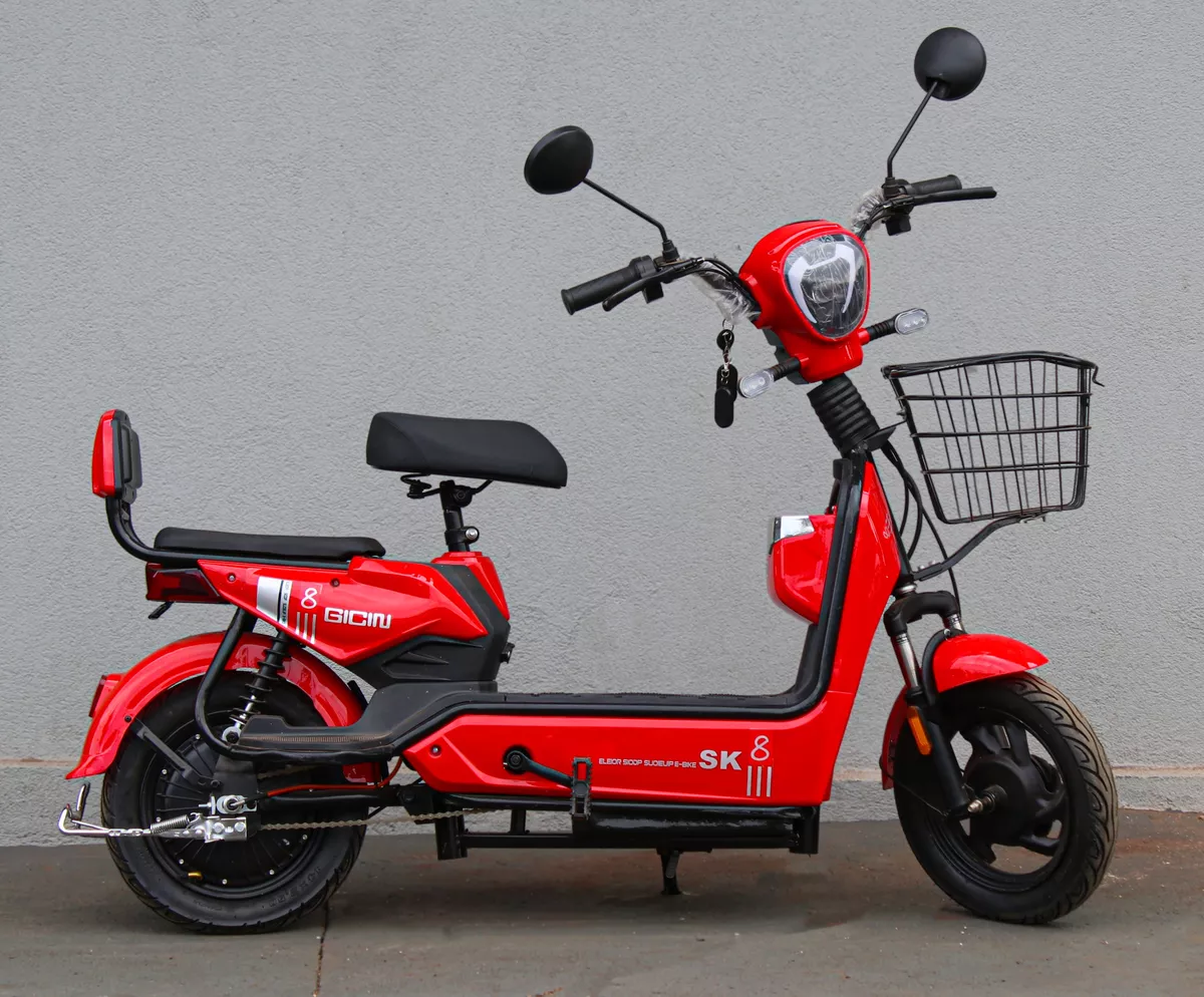 Scooter Elétrica Gicin 48V 500W - Mobilidade Sustentável com Estilo